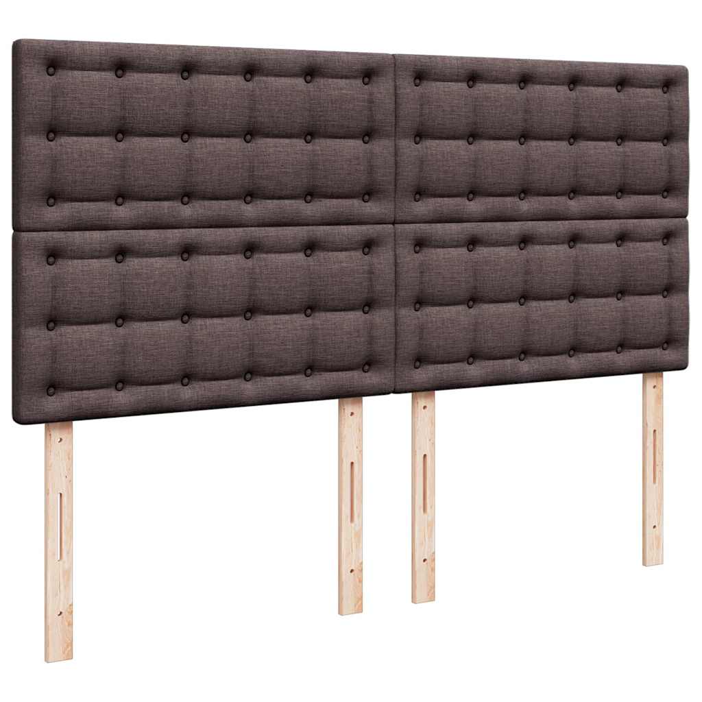 Struttura Letto Pouf con Materasso 180x200 cm in Tessuto | homemem39