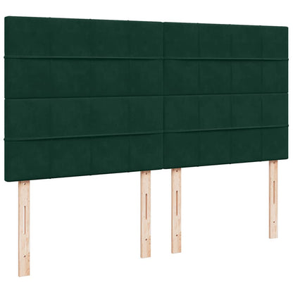 Struttura Letto Pouf con Materassi 180x200 cm Velluto | homemem39