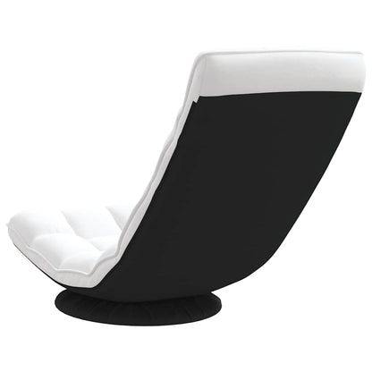 Sedia da Terra Girevole Bianco 70x51x79 cm in Tessuto | homemem39