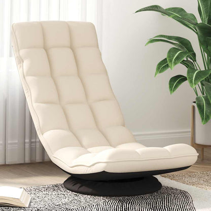 Sedia da Terra Girevole in Lino 70x51x79 cm | homemem39