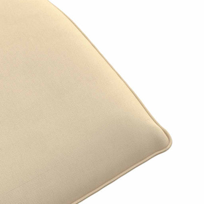 Lettino Pieghevole Beige 175x54x8,5 cm in Tessuto Oxford - homemem39