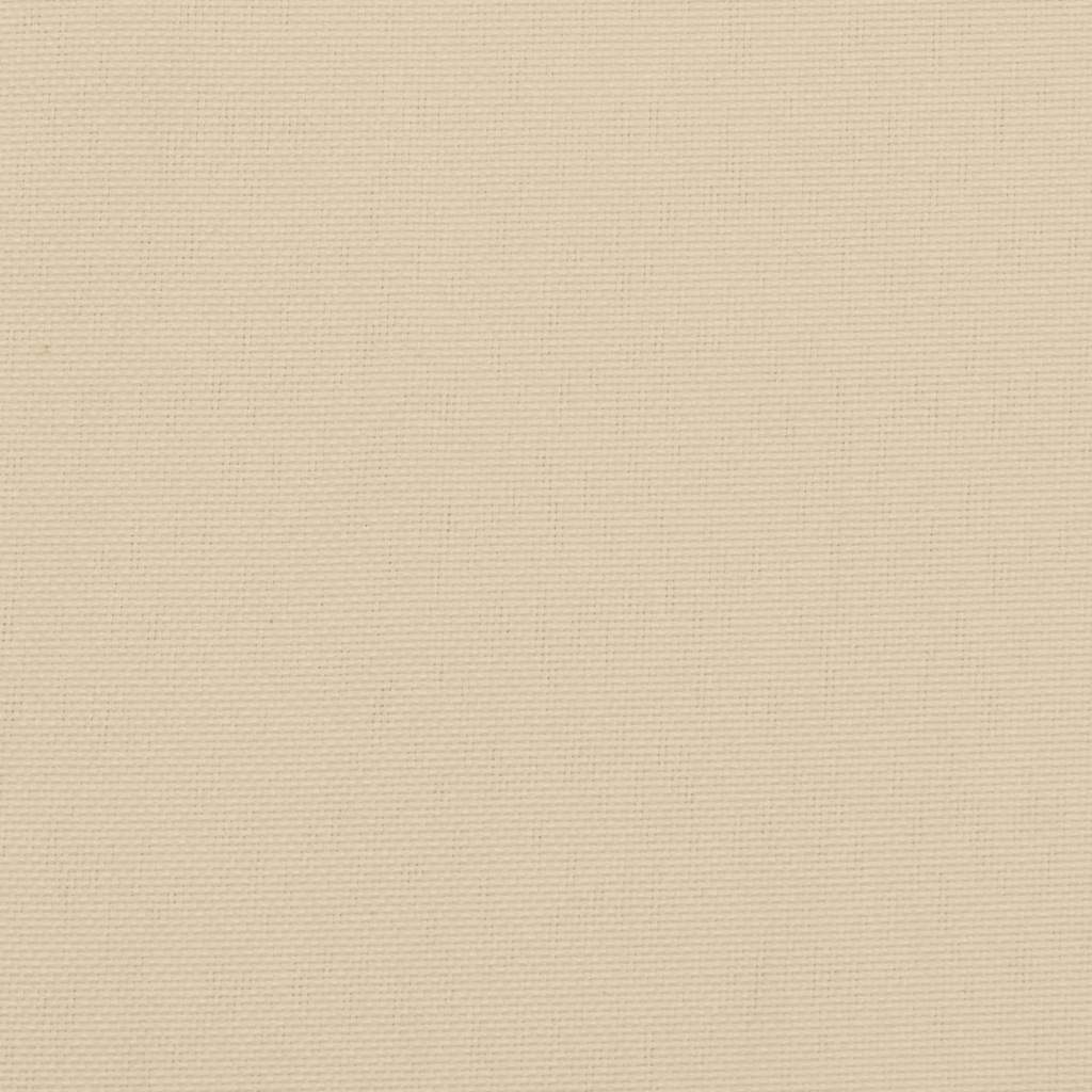 Lettino Pieghevole Beige 175x54x8,5 cm in Tessuto Oxford - homemem39