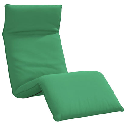 Lettino Pieghevole Verde 175x54x8,5 cm in Tessuto Oxford - homemem39