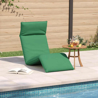 Lettino Pieghevole Verde 175x54x8,5 cm in Tessuto Oxford - homemem39
