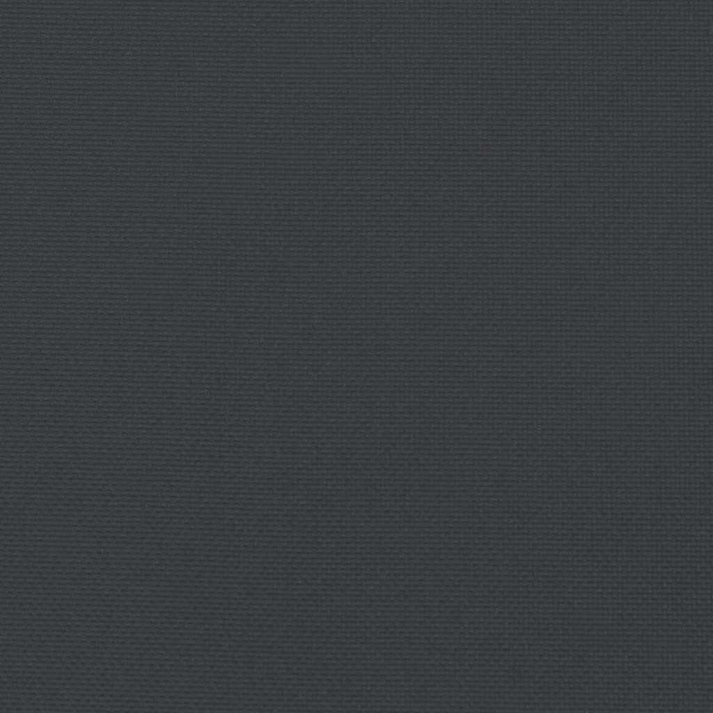 Lettino Pieghevole Nero 175x54x8,5 cm in Tessuto Oxford - homemem39