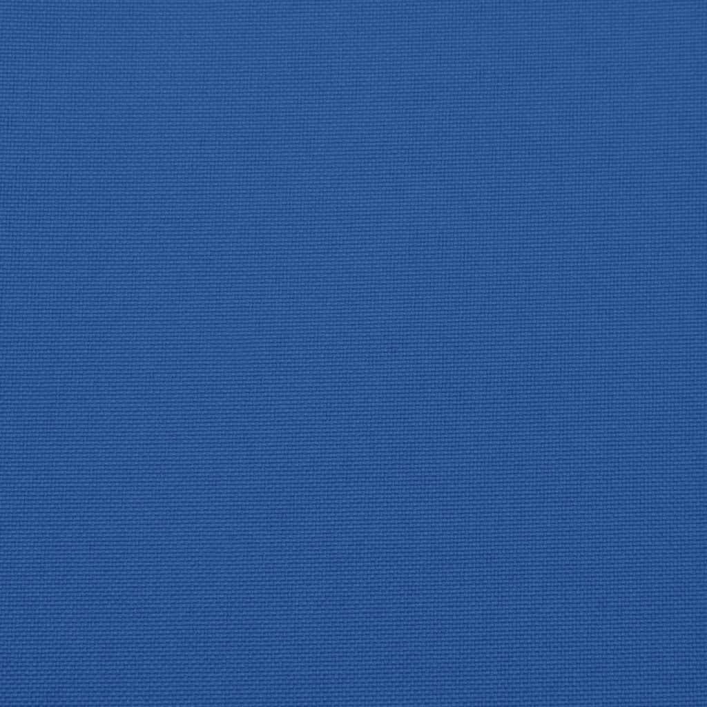 Lettino Pieghevole Blu Reale 175x54x8,5 cm in Tessuto Oxford