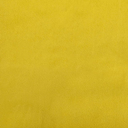 Divano Sedia con Braccioli Giallo 54 cm in Velluto