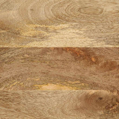 Mobile Pensile da Bagno Nero 38x33,5x48 cm Legno Massello Mango | homemem39