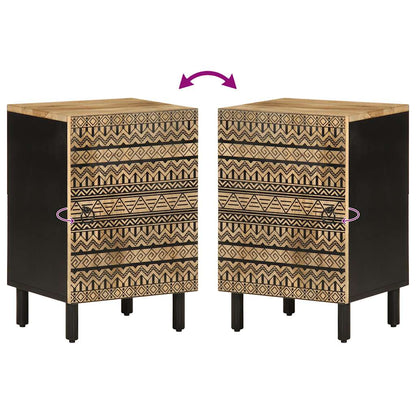Mobile da Bagno 38x33,5x58 cm in Legno Massello di Mango | homemem39