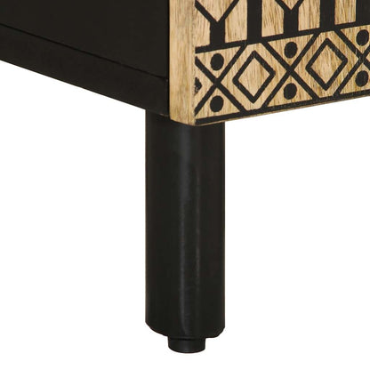 Mobile da Bagno 38x33,5x58 cm in Legno Massello di Mango | homemem39