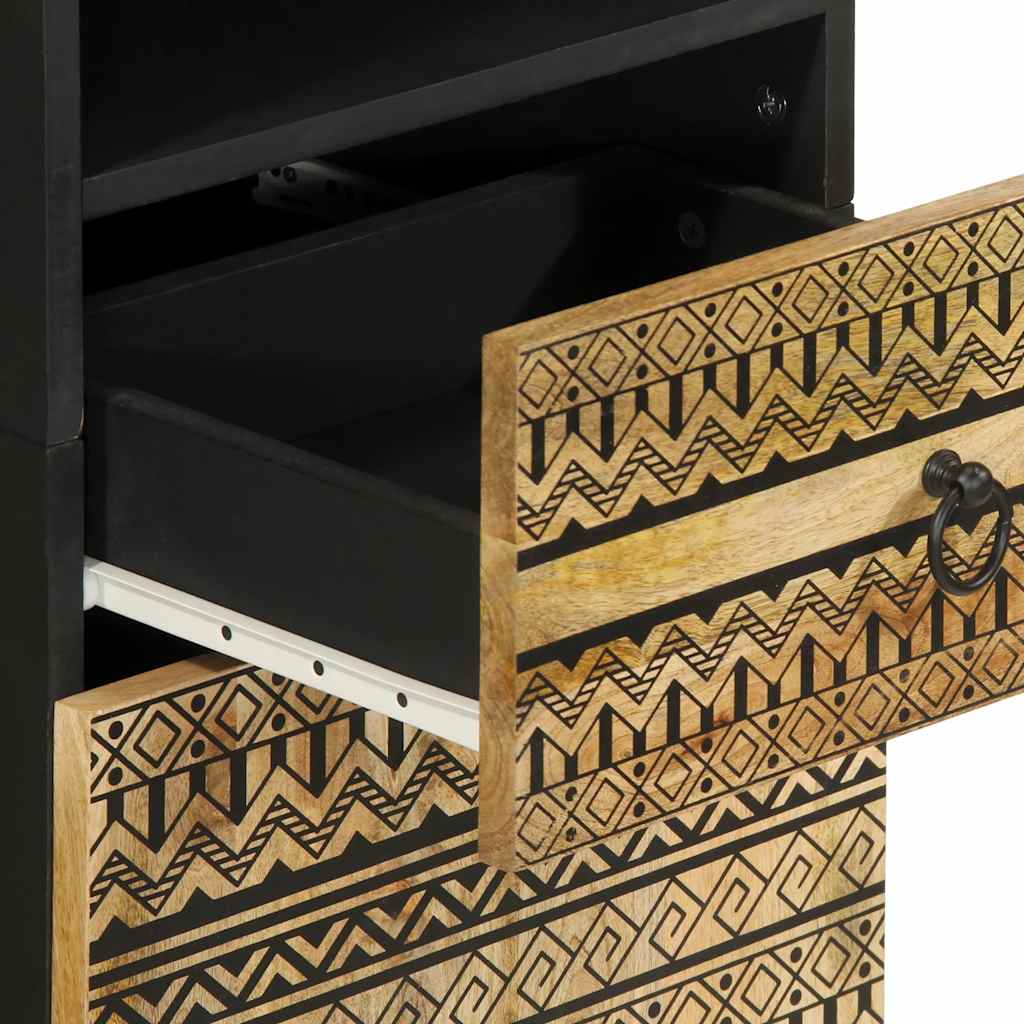 Mobile da Bagno 38x33,5x160 cm in Legno Massello di Mango | homemem39