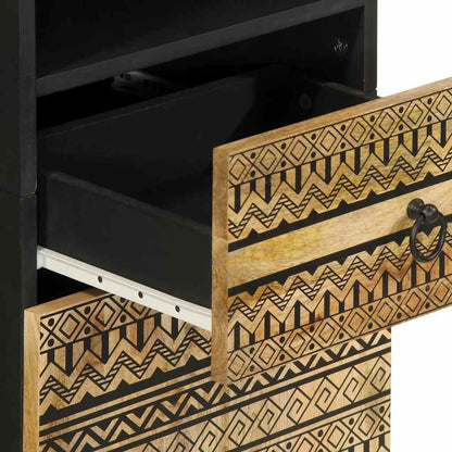 Mobile da Bagno 38x33,5x160 cm in Legno Massello di Mango | homemem39