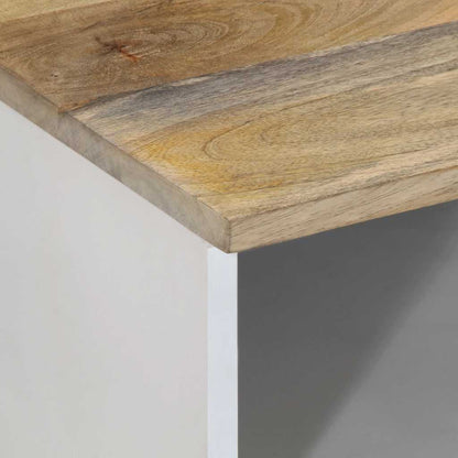 Mobile Porta TV 100x33,5x46 cm in Legno Massello di Mango - homemem39