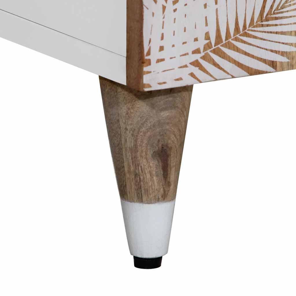 Mobile da Bagno 38x33,5x160 cm in Legno Massello di Mango | homemem39