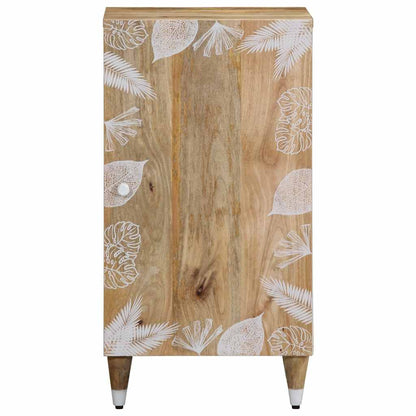 Credenza 40x33,5x75 cm in Legno Massello di Mango - homemem39