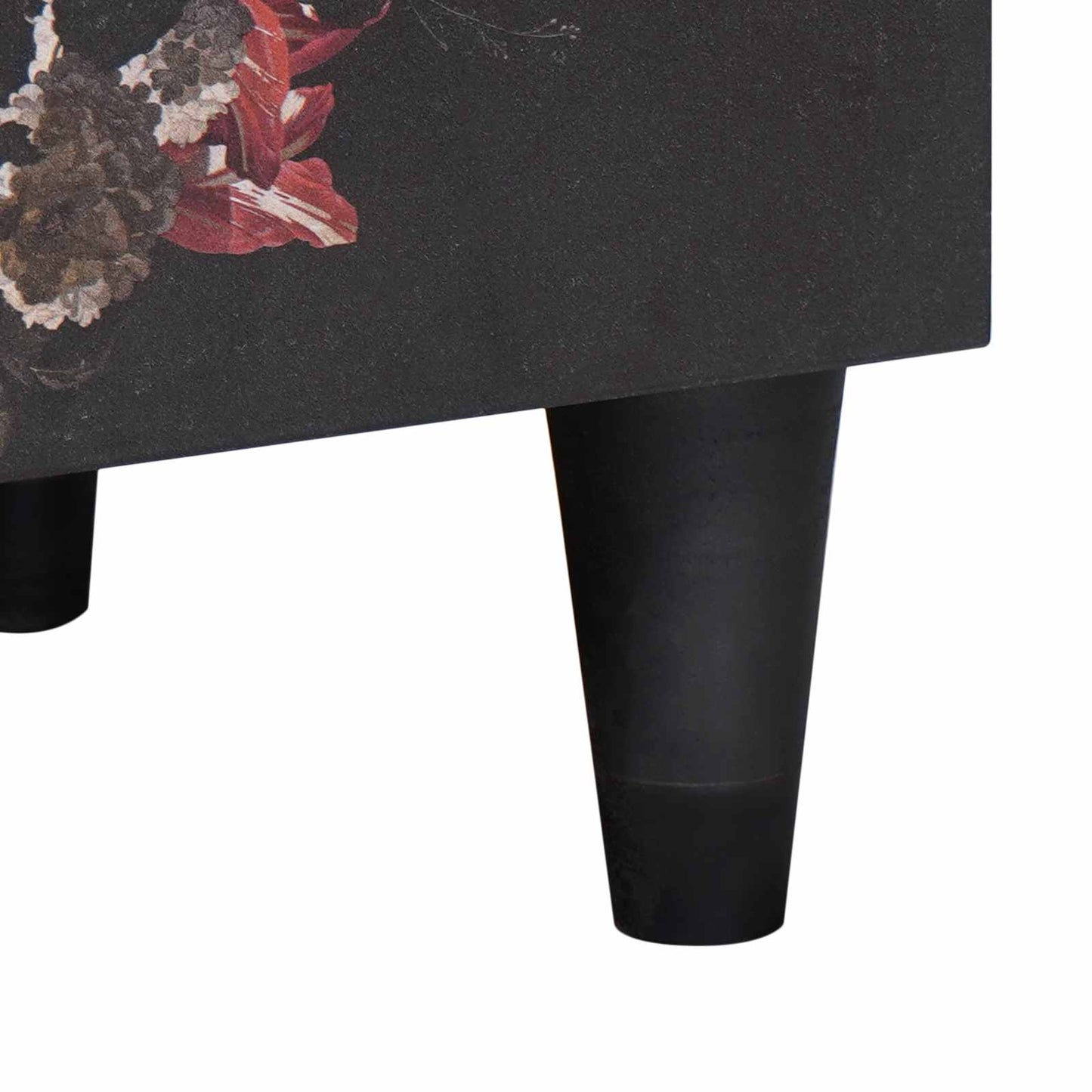 Comodino con porta 2 pcs Nero 40 x 33 x 46 cm | homemem39