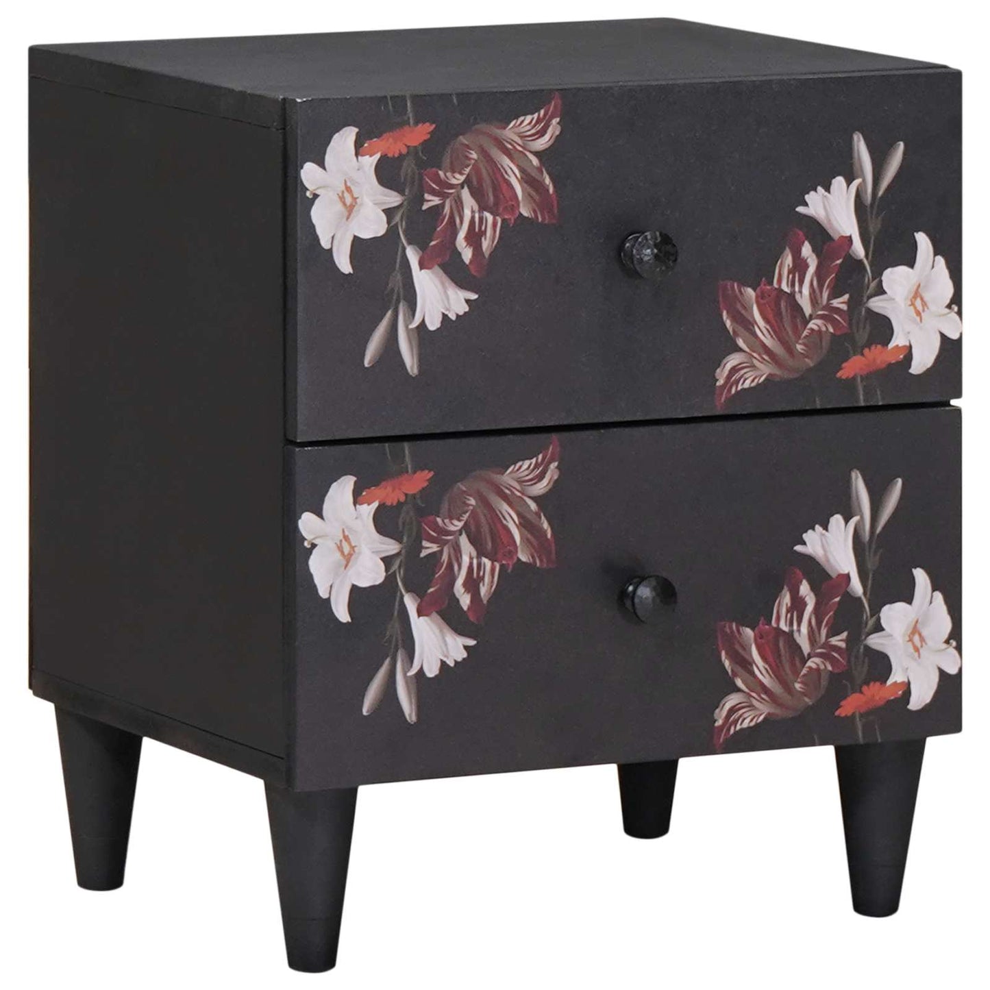 Comodino Marrone 40 x 33,5 x 46 cm Legno di mango massello | homemem39