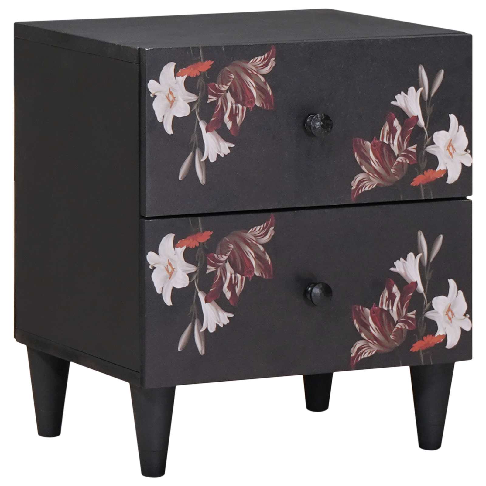 Comodino Marrone 40 x 33,5 x 46 cm Legno di mango massello | homemem39