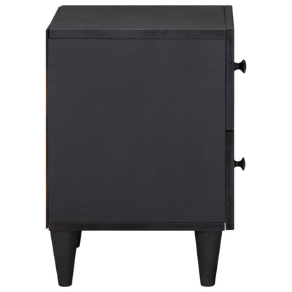 Comodino con cassetto 2 pcs Marrone 40 x 33,5 x 46 cm | homemem39