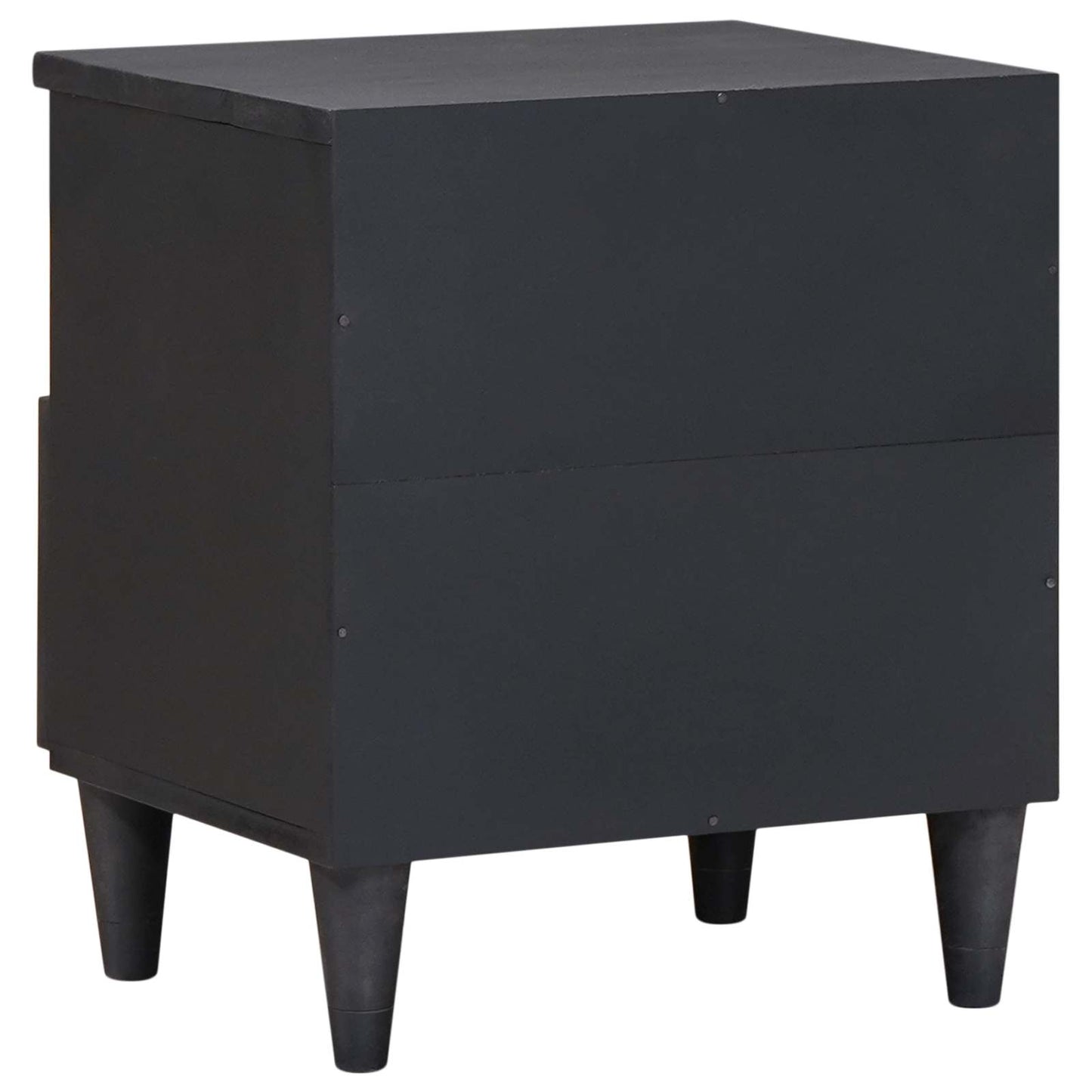 Comodino 2 pcs Marrone 40 x 33 x 46 cm Legno di mango massello | homemem39