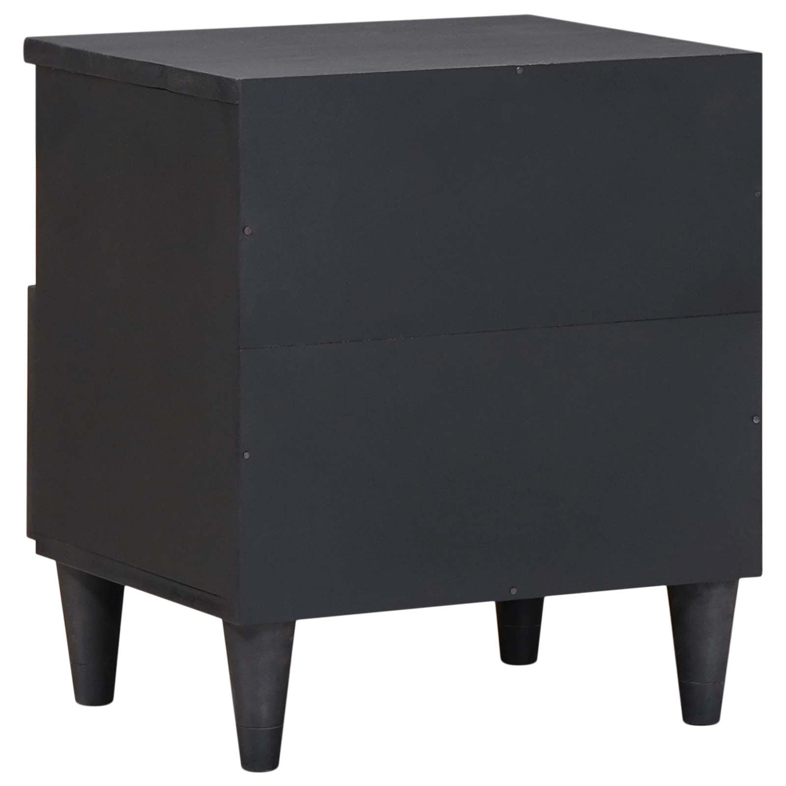 Comodino 2 pcs Marrone 40 x 33 x 46 cm Legno di mango massello | homemem39