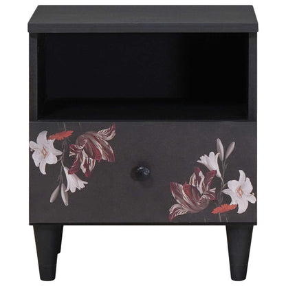 Comodino 2 pcs Marrone 40 x 33 x 46 cm Legno di mango massello | homemem39
