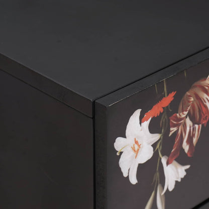 Comodino Multicolore 50 x 33 x 60 cm Legno di mango massello | homemem39