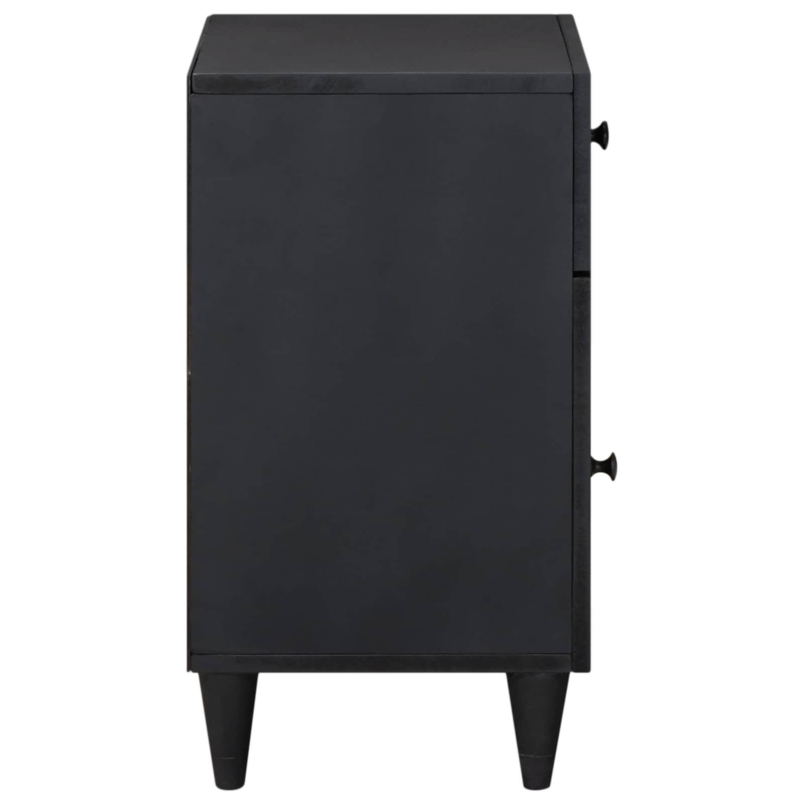 Comodino Multicolore 50 x 33 x 60 cm Legno di mango massello | homemem39