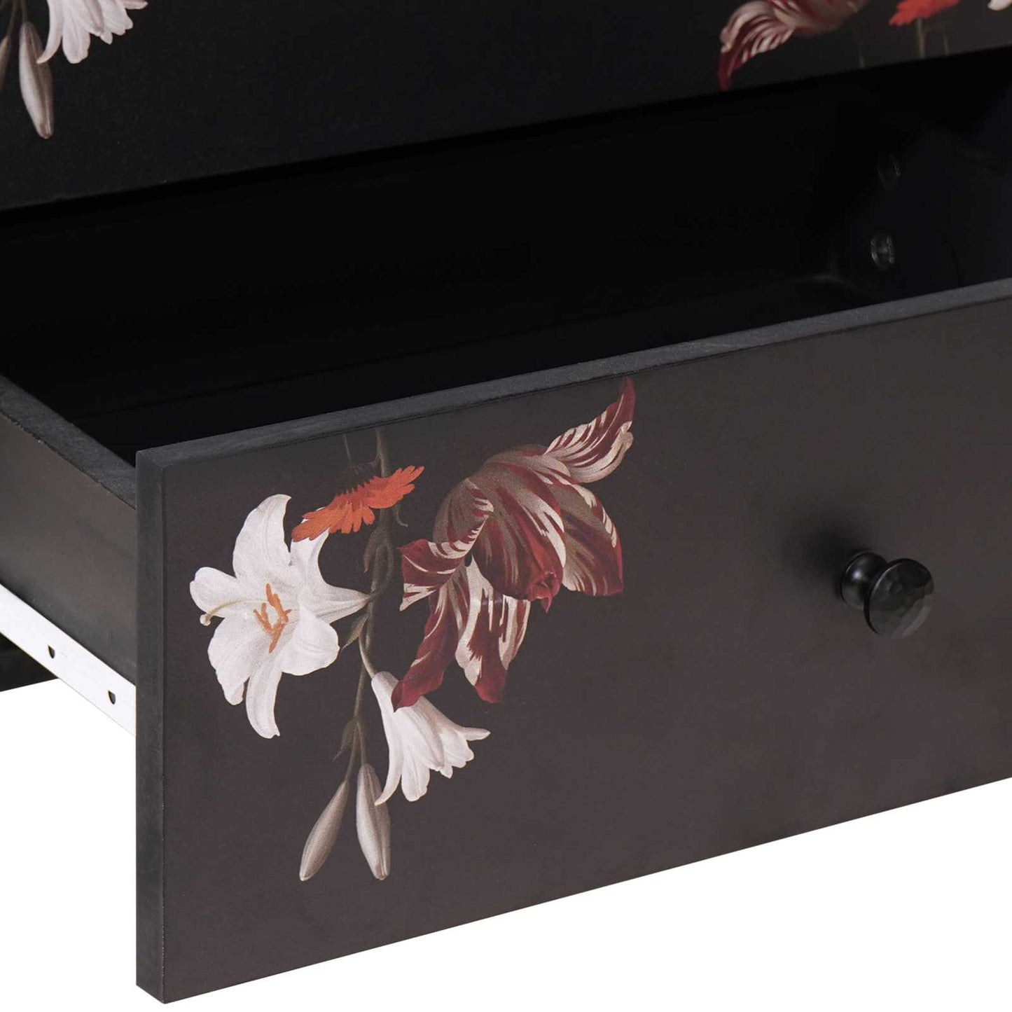 Comodino Multicolore 50 x 33 x 60 cm Legno di mango massello | homemem39