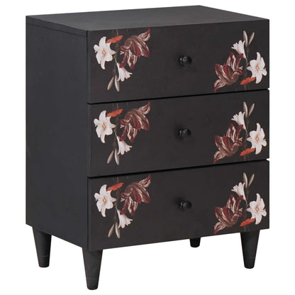 Comodino Multicolore 50 x 33 x 60 cm Legno di mango massello | homemem39