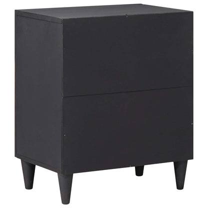 Comodino Multicolore 50 x 33 x 60 cm Legno di mango massello | homemem39