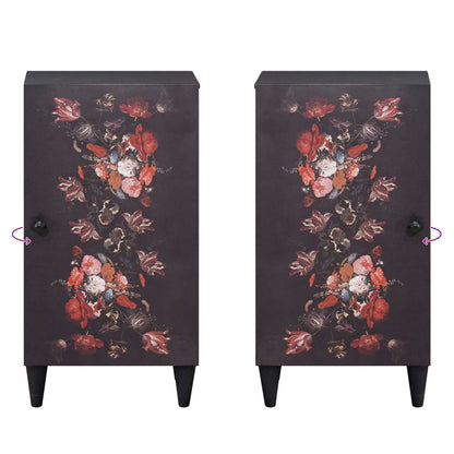 Armadi di Stoccaggio con porta Multicolore 40 x 33,5 x 75 cm | homemem39