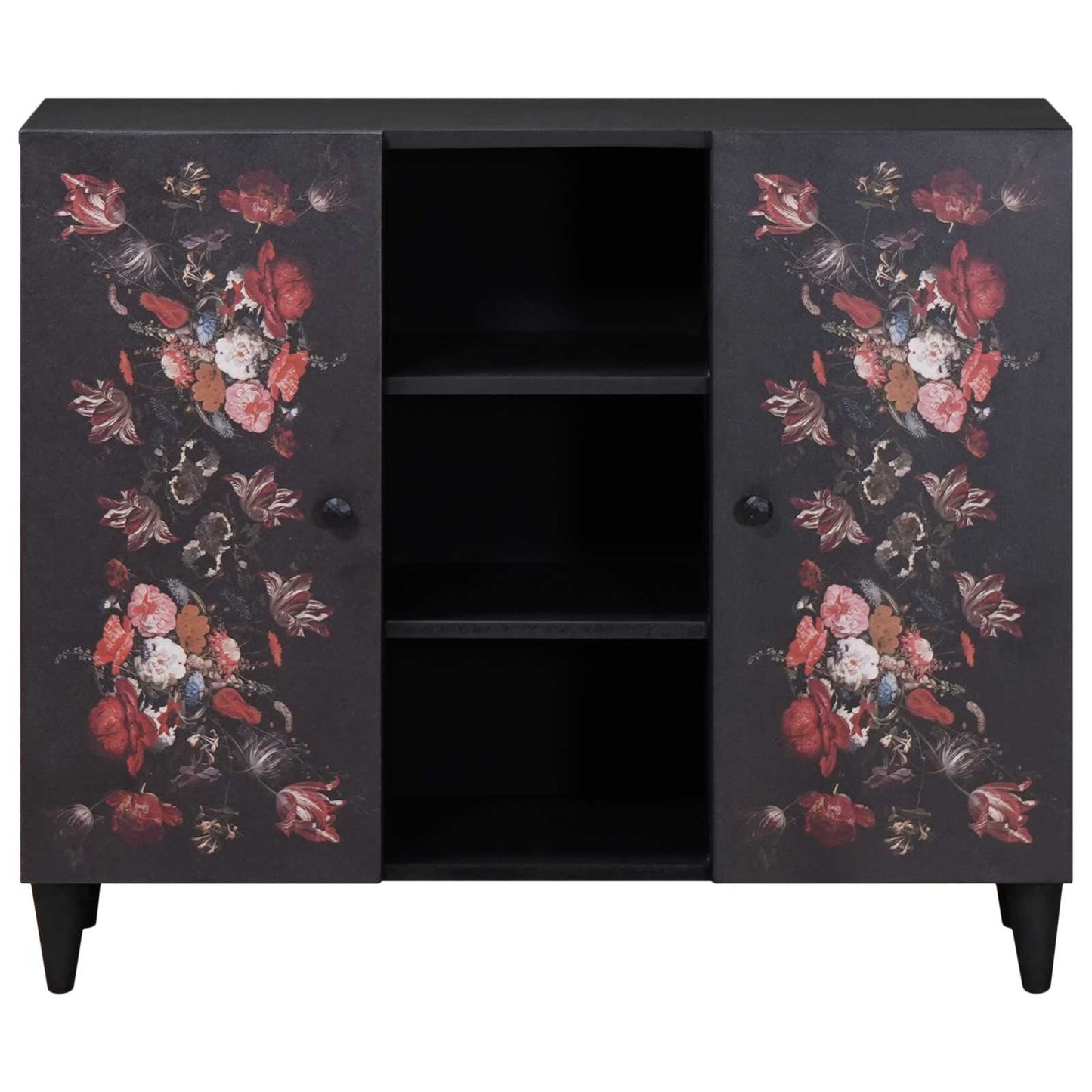 Armadi di Stoccaggio con porta Multicolore 90 x 33,5 x 75 cm | homemem39