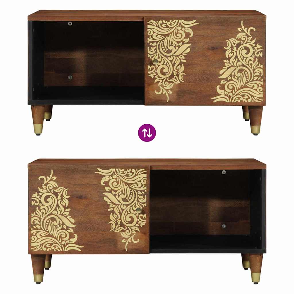 Tavolino da salotto Marrone miele 80 x 50 x 40 cm | homemem39