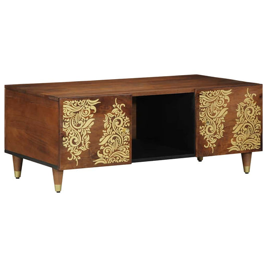 Tavolino da salotto Marrone miele 100 x 54 x 40 cm | homemem39