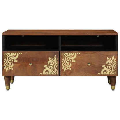 Tavolino da salotto con cassetto Marrone miele 80 x 54 x 40 cm | homemem39