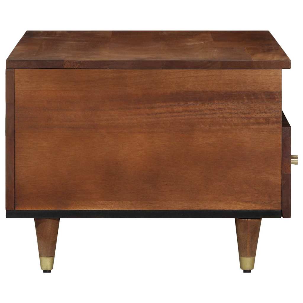 Tavolino da salotto con cassetto Marrone miele 80 x 54 x 40 cm | homemem39