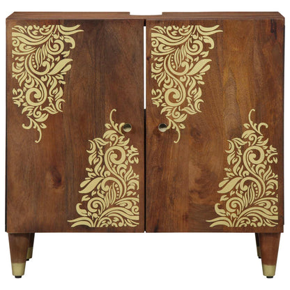 Armadio sottolavello con porta Marrone miele 62 x 33 x 58 cm | homemem39