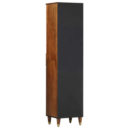 Credenza con cassetto marrone ambrato 38 x 33.5 x 160 cm