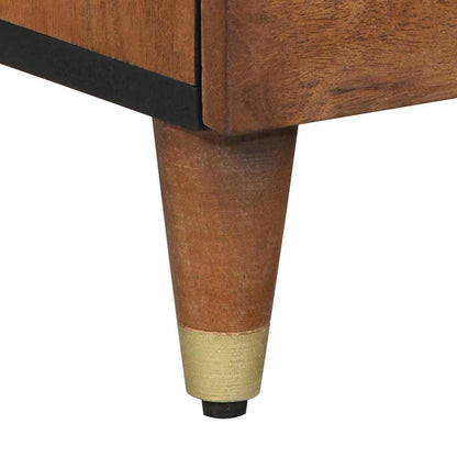 Credenza Marrone 40 x 33.5 x 75 cm Legno massello di mango