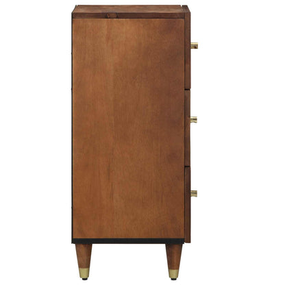 Credenza Marrone 40 x 33 x 75 cm Legno di mango massello