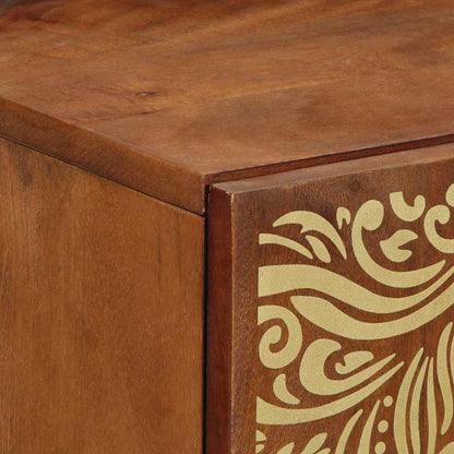 Credenza Marrone 40 x 33.5 x 75 cm Legno massello di mango