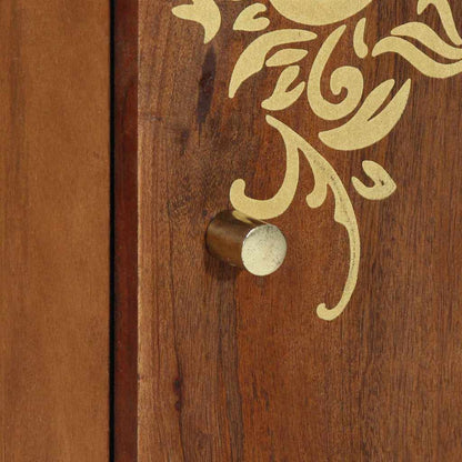 Credenza Marrone 40 x 33.5 x 75 cm Legno massello di mango