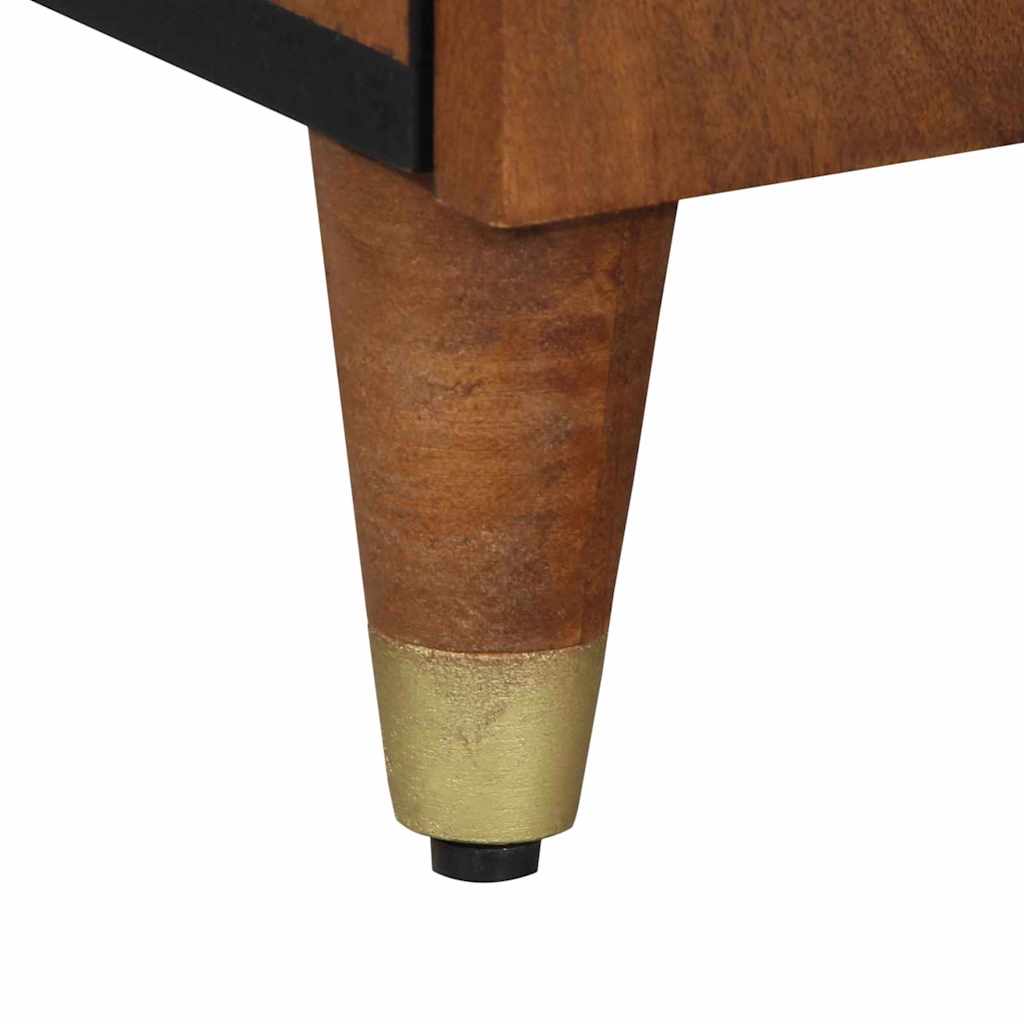 Credenza Marrone 40 x 33.5 x 75 cm Legno massello di mango