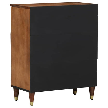 Credenza Marrone 60 x 33.5 x 75 cm Legno massello di mango