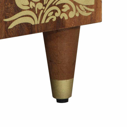 Credenza Marrone 60 x 33 x 75 cm Legno massello di mango