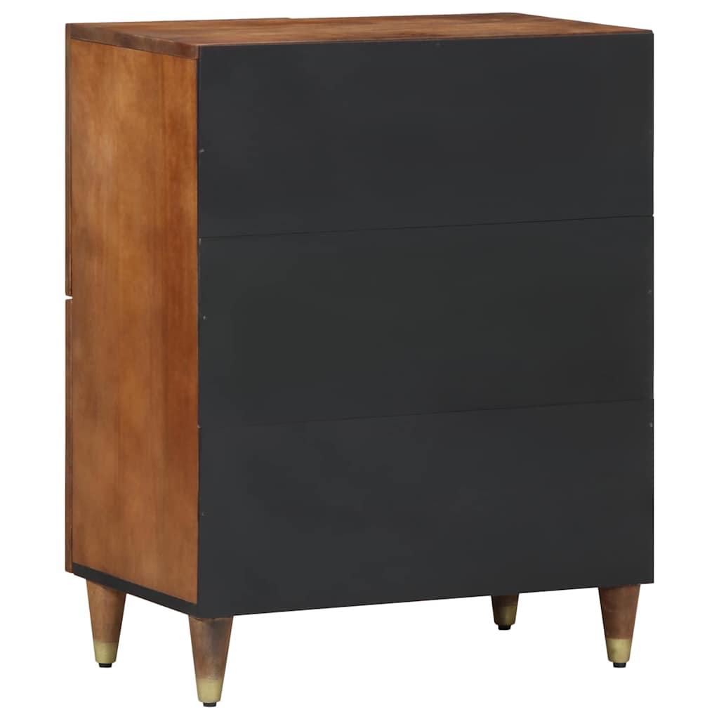 Credenza Marrone 60 x 33 x 75 cm Legno massello di mango