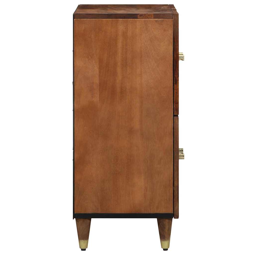Credenza Marrone 60 x 33 x 75 cm Legno massello di mango
