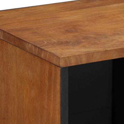 Credenza Marrone 80 x 33.5 x 75 cm Legno massello di mango