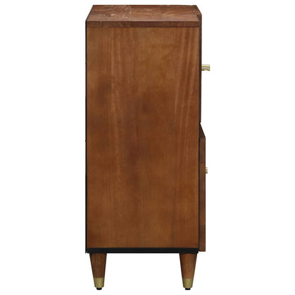 Credenza Marrone 80 x 33.5 x 75 cm Legno massello di mango